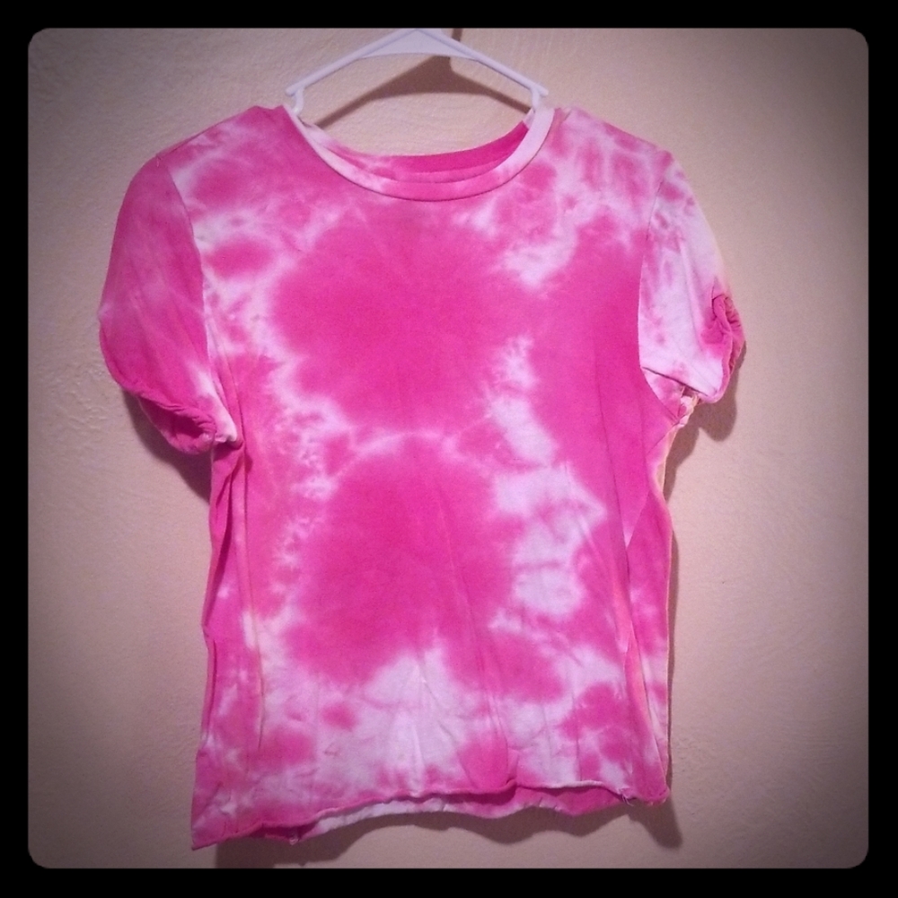 Tye dye crop top